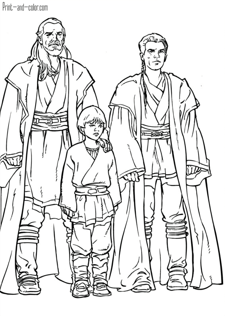 Star Wars coloring pages | Print and Color.com