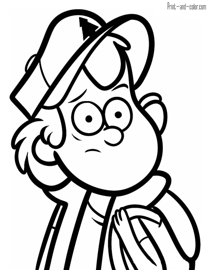 Gravity Falls coloring pages | Print and Color.com