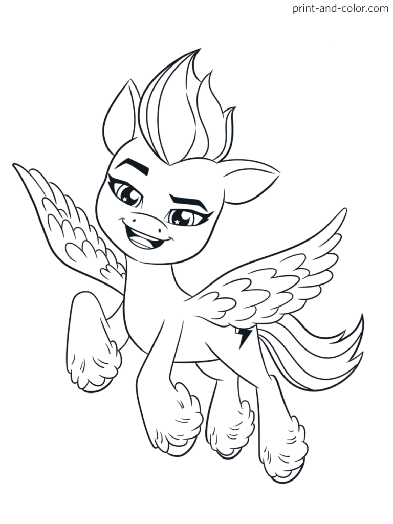My Little Pony New Generation Coloring Pages Print And Color my-little-pony-new-generation-coloring-pages-print-and-color